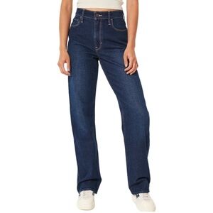 Hollister Ultra High Rise Dark Wash Dad Jeans Size 0/25